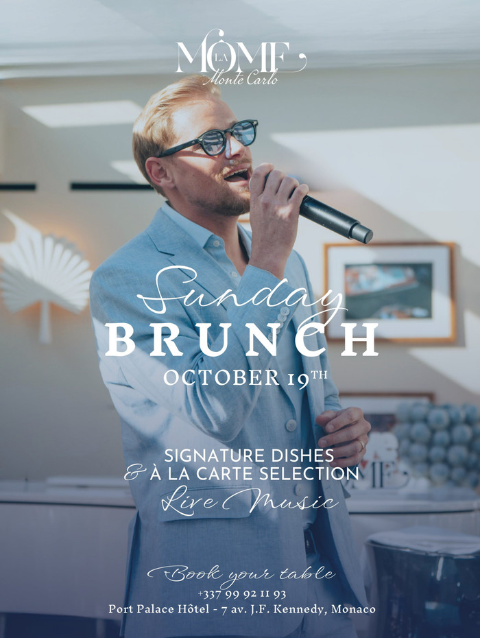 Brunch La Môme Monte-Carlo - Sunday, October 19th